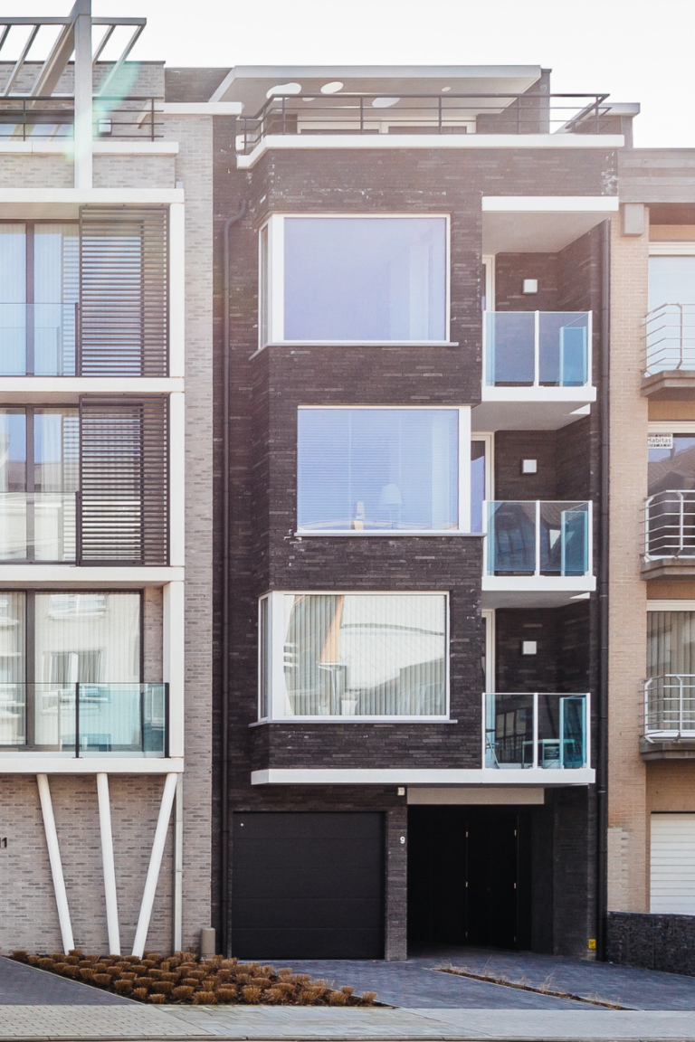 Residentie Petit Verdot - kleinschalig nieuwbouwproject in Langestraat Wenduine gerealiseerd door Design&Build.